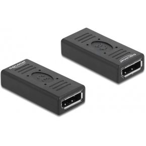 DeLOCK 66643 tussenstuk voor kabels DisplayPort Zwart