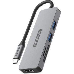 Sitecom 5 in 1 USB-C Multiport Adapter