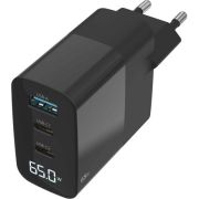 Sitecom 65W Power Delivery Wall Charger with LED display