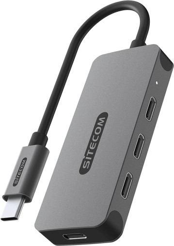 Conceptronic HUBBIES09B hub de interfaz USB tipo A 5000 Mbit/s Negro