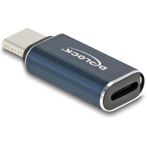 DeLOCK 60688 tussenstuk voor kabels USB 2.0 Type-C 8 pin Lightning Antraciet