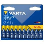 Varta LONGLIFE Power AA Alkaline Batterijen 10-pack