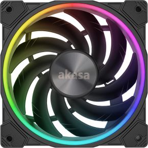 Akasa SOHO AR14 Processor Ventilator 14 cm Zwart 1 stuk(s)