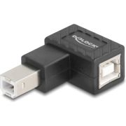 DeLOCK 67206 tussenstuk voor kabels USB Type-B Zwart