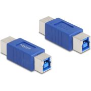 DeLOCK 67228 tussenstuk voor kabels USB Type-B Blauw