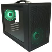 LC-Power LC-716MB-ON computer Micro Tower Zwart Behuizing