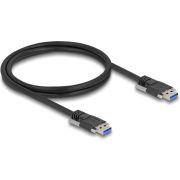 DeLOCK 81254 USB-kabel 1 m USB A Zwart