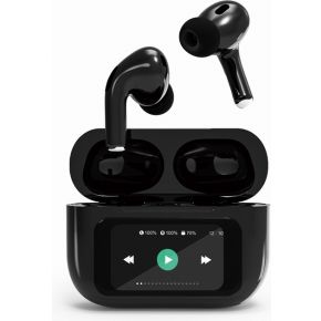 Gembird TWS-LCD-ANC-01-BK In-ear Draadloos Zwart