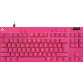 Logitech G Pro X TKL Rapid toetsenbord Roze - Analog Magnetic