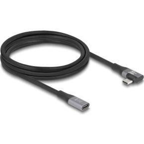 DeLOCK 81148 USB-kabel 2 m USB C Zwart