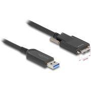 DeLOCK 83213 USB-kabel USB 3.2 Gen 2 (3.1 Gen 2) 10 m USB A Micro-USB B Zwart