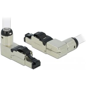 DeLOCK 86289 kabel-connector 1 x RJ-45 Grijs