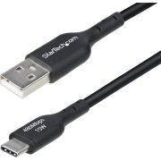 StarTech.com 2m USB-A naar USB-C Laadkabel, USB-A naar Type-C Oplaadkabel, 3A Fast Charge, USB 2.0 D