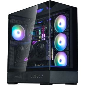Zalman P40 Prism Black Midi Tower (Black) - afbeelding 3