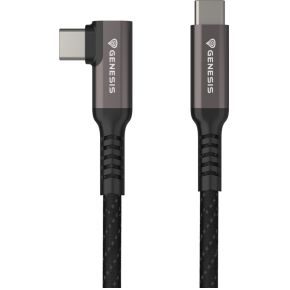 GENESIS NVC-2218 USB-kabel USB 3.2 Gen 2 (3.1 Gen 2) 3 m USB C Zwart, Grijs