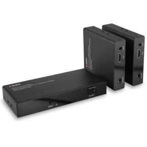 Lindy 38385 audio/video extender AV-zender & ontvanger Zwart