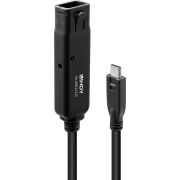 Lindy 43405 USB-kabel USB 3.2 Gen 2 (3.1 Gen 2) 5 m USB C Zwart