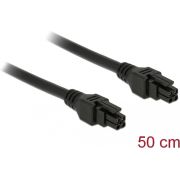 DeLOCK 85374 interne stroomkabel 0,5 m