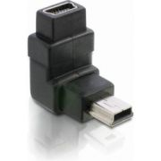 DeLOCK Adapter USB-B mini USB-B mini 5-pin Zwart