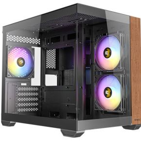 Antec CX600M Wood ARGB Black
