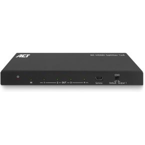 ACT 4K HDMI splitter. 1 in 4 out. EDID ondersteuning