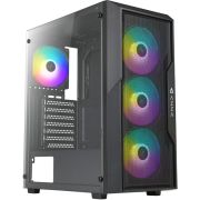 Azza Fighter Midi Tower Zwart Behuizing