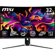 MSI MPG 321CURXDE QD-OLED computer 80 cm (31.5") 3840 x 2160 Pixels 4K Ultra HD Zwart monitor