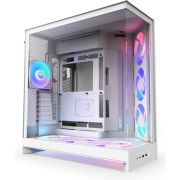 NZXT H9 Flow RGB+ White 2025 Behuizing