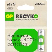 GP Batteries ReCyko Pro GPRCK210AA112C4 huishoudelijke batterij Oplaadbare batterij AA Nikkel-Metaal