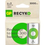 GP Batteries ReCyko Pro RECYKO D Oplaadbare batterij Nikkel-Metaalhydride (NiMH)