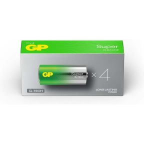 8x GP Super Alkaline Batterij | C | 1.5 V