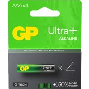 GP Batteries Ultra Plus Alkaline 03024AUPETA-B4 huishoudelijke batterij Wegwerpbatterij AAA