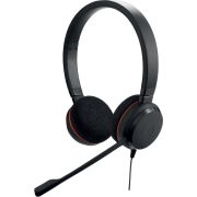 Jabra Evolve 20 Headset Bedraad Hoofdband Kantoor/callcenter USB Type-C / USB Type-A Zwart