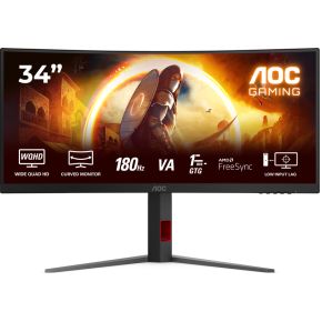 AOC G4 CU34G4 34 WQHD 180Hz VA Gaming Monitor