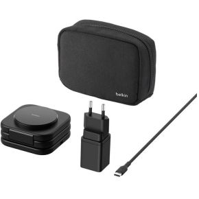 Belkin BoostCharge Pro Hoofdtelefoons, Smartphone, Smartwatch Zwart AC, USB Draadloos opladen Snel o