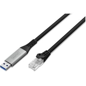 Digitus AK-300600-030-S USB-C - RJ45 CAT6A 1 Gbit/s, 3m Kabel