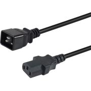 Equip 112140 electriciteitssnoer Zwart 1,8 m IEC C20 IEC C13