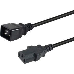 Equip 112141 electriciteitssnoer Zwart 3 m IEC C20 IEC C13