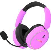 HATOR Phoenix 2 Wireless RF/BT Noise Cancelling RGB Gaming Headset Cyber Violet