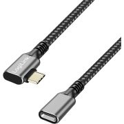 LogiLink CUA0111 USB-kabel USB 3.2 Gen 2 (3.1 Gen 2) 1 m USB C Zwart, Grijs