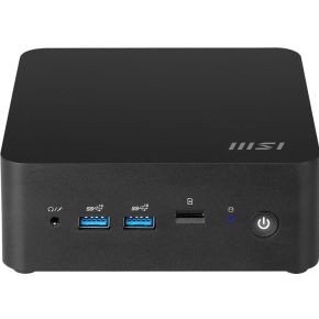 MSI CUBI NUC AI 1UMG-019BEU PC/workstation barebone Zwart 125H Intel SoC