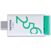 Philips USB 3.2 256GB Click Series Gen 1 USB-C USB flash drive USB Type-A 3.2 Gen 1 (3.1 Gen 1) Wit