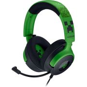 Razer Kraken V4 X Minecraft Editie Bedraad Groen