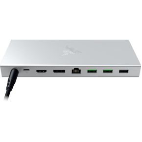 Razer USB 4 Dock Zilver