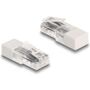 DeLOCK 67185 kabel-connector RJ45 Wit