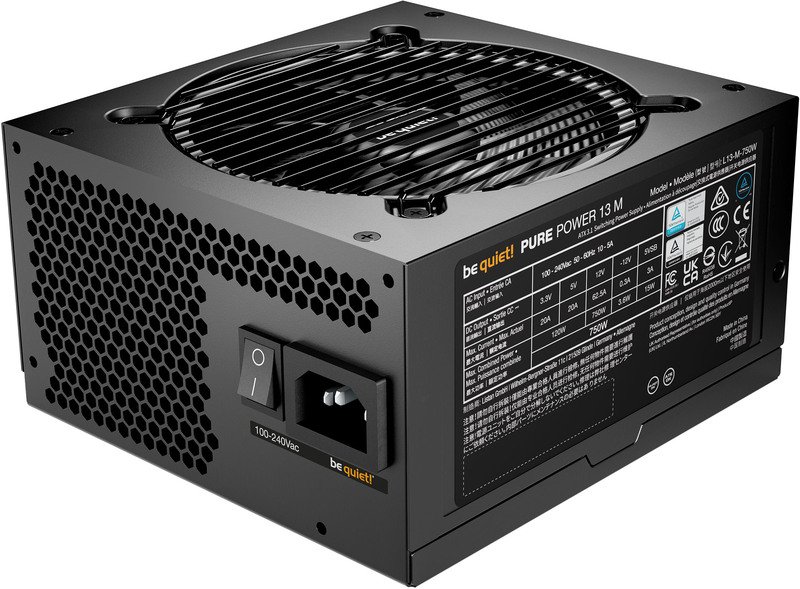 be quiet! Pure Power 13 M 750W 電源ユニット Megekko.nl - be quiet! Pure Power 13 M 750W PSU / PC voeding