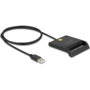 DeLOCK 91724 smart card reader Binnen USB USB Type-A Zwart