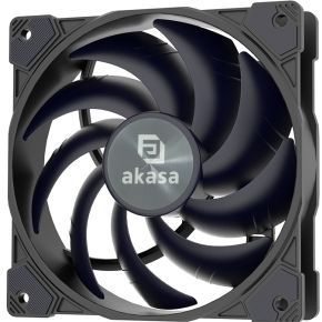 Akasa Alucia SM12 Computer behuizing Ventilator 12 cm Zwart 1 stuk(s)
