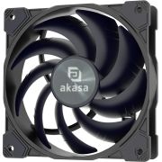 Akasa Alucia SM12 Computer behuizing Ventilator 12 cm Zwart 1 stuk(s)