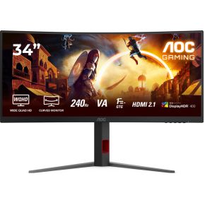 AOC G4 CU34G4Z 34 WQHD 240Hz VA Gaming Monitor
